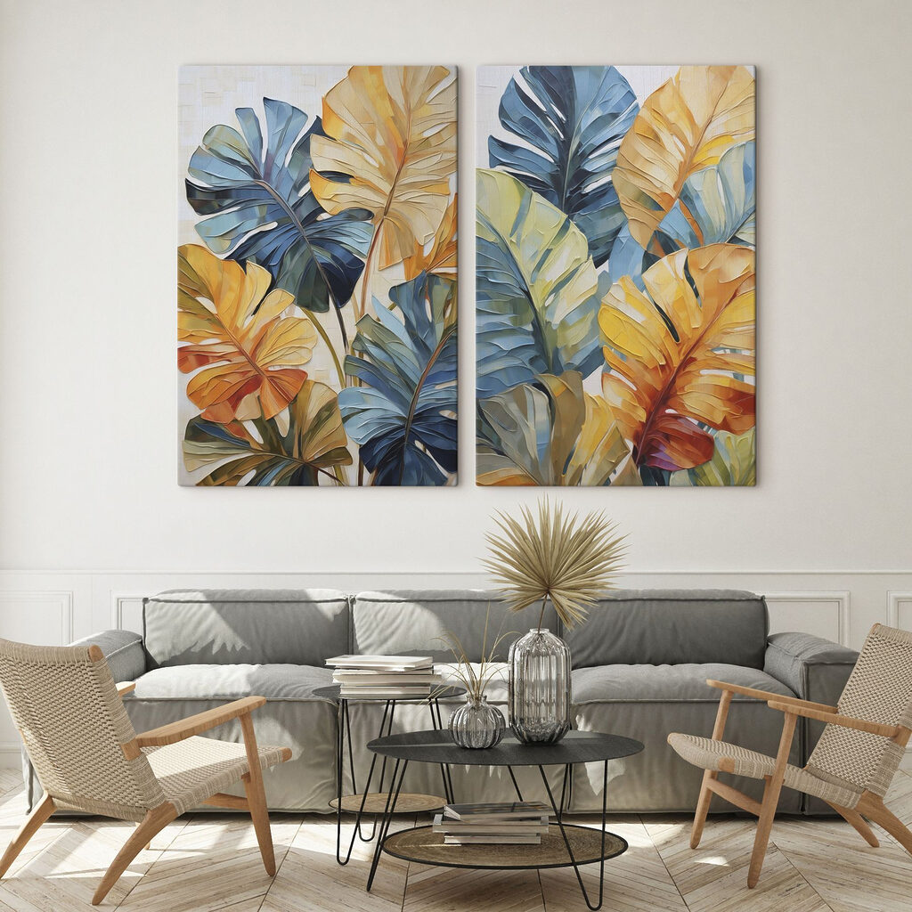 Folhas tropicais de outono — interior 2