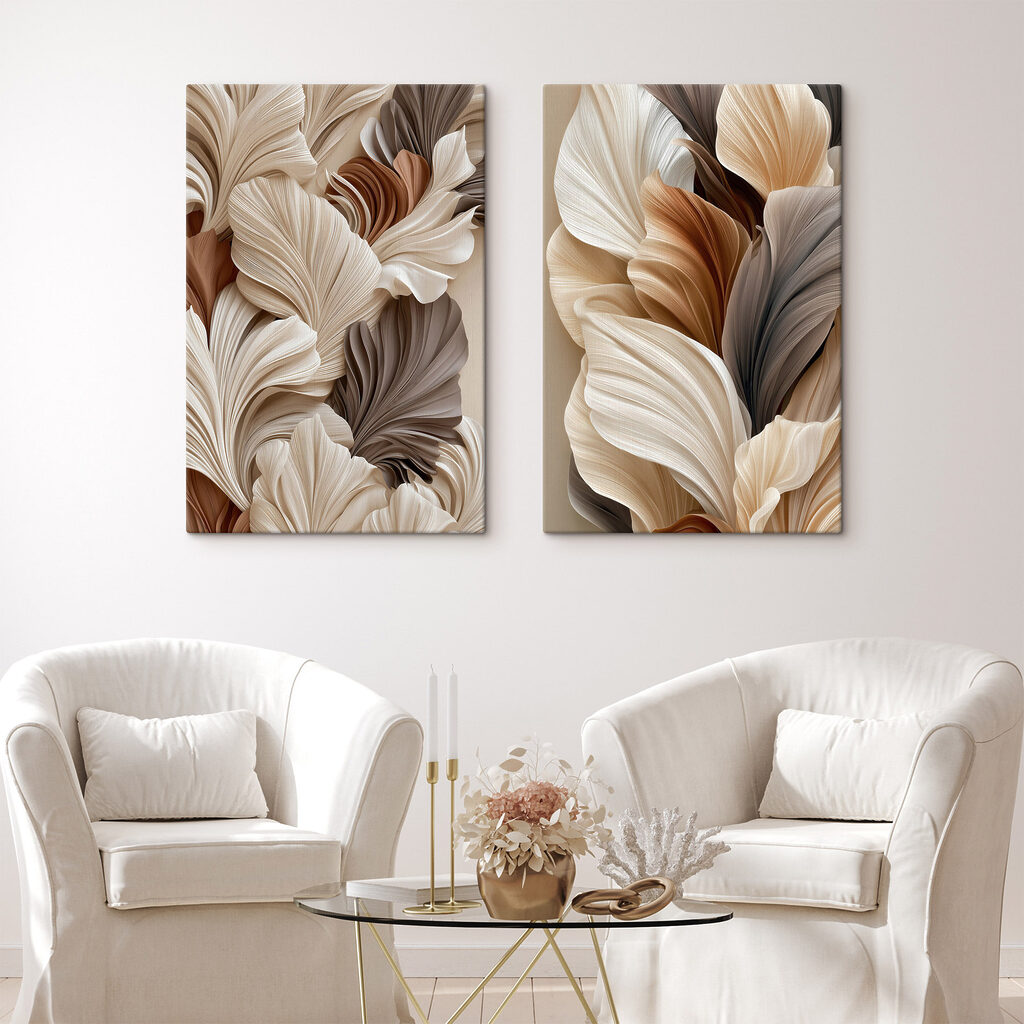 Leque de folhas — interior 2