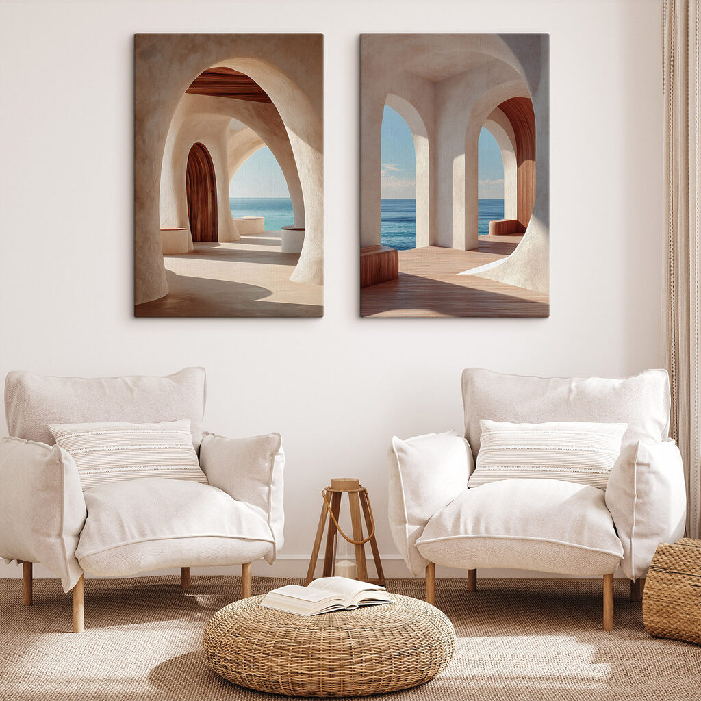 Arcos sobre o mar — interior 1