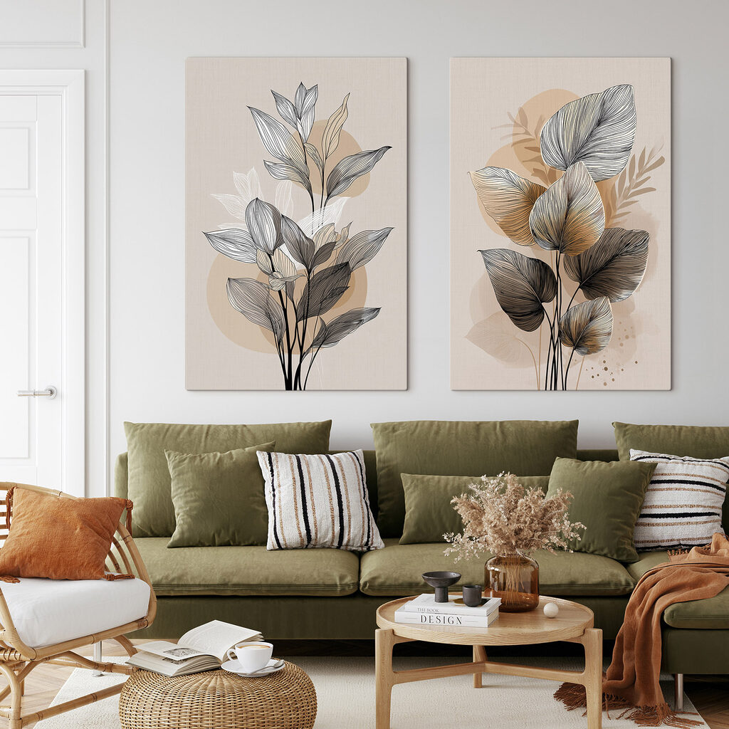 Ramos em linhas finas — interior 2