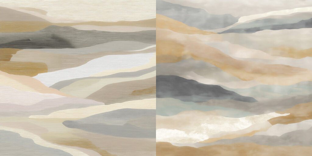 Horizonte em faixas — design completo