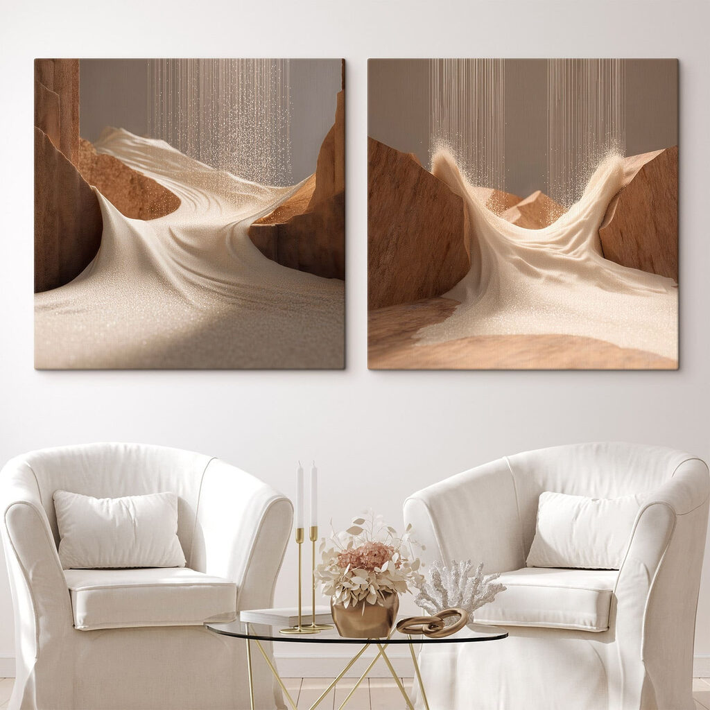Areia em movimento livre — interior 1