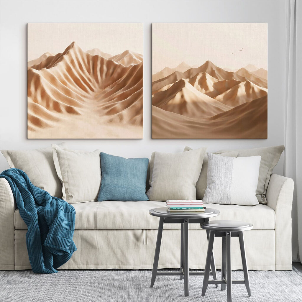 Paisagem de pregas — interior 1