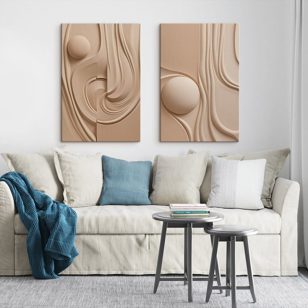 Formas redondas entre fios — interior 2
