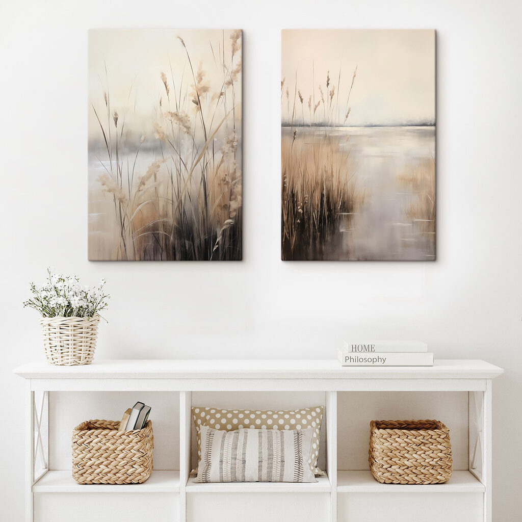 Juncos junto ao lago — interior 1