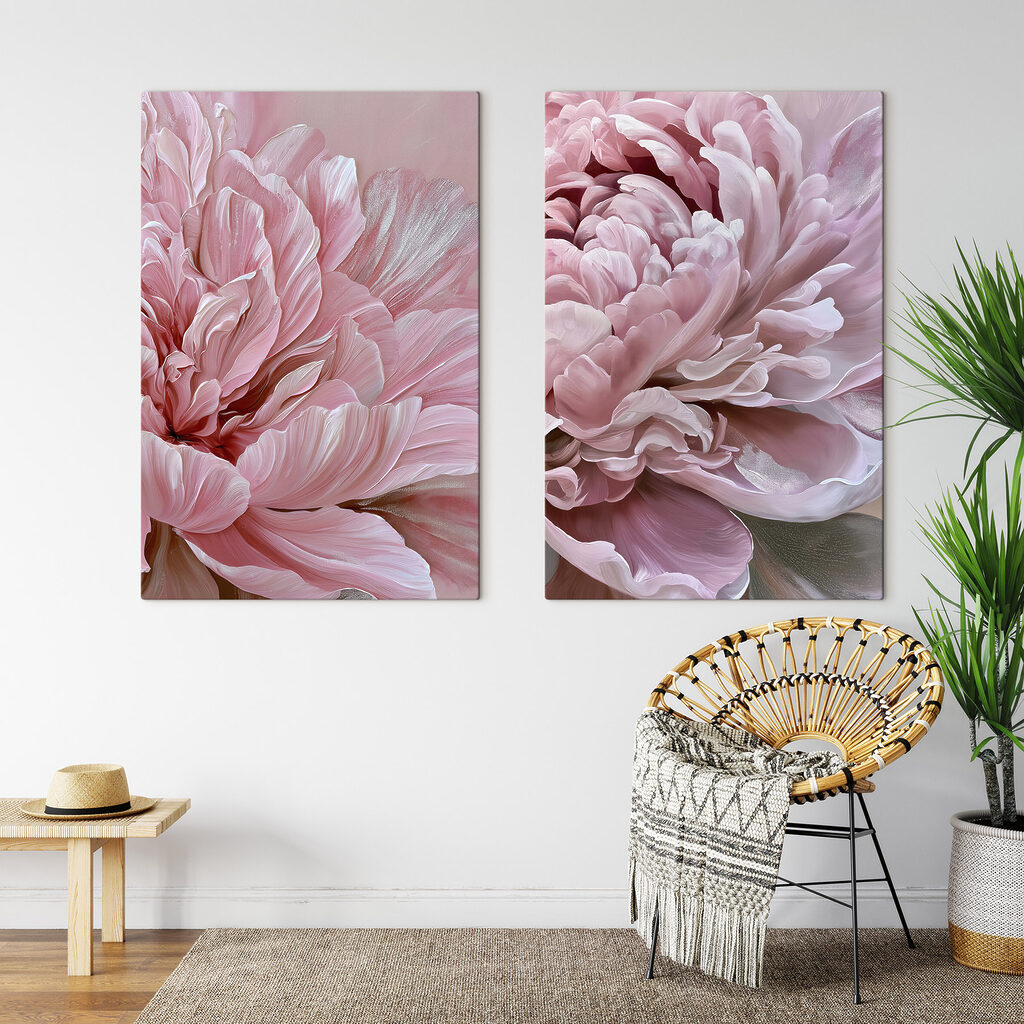 Flores cor-de-rosa de perto — interior 2