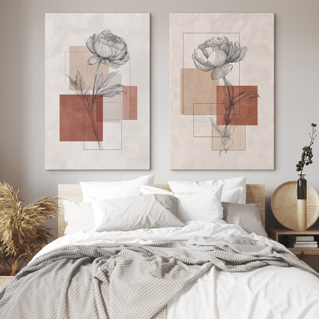 Desenhos florais suaves — interior 2