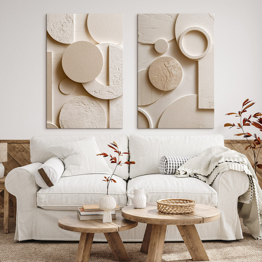 Círculos sobre fundos rugosos — interior 2