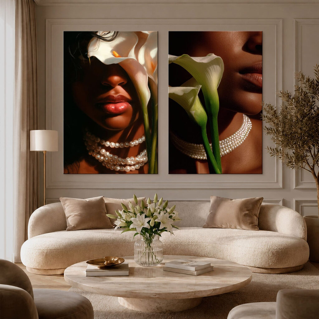 Retratos entre flores — interior 1