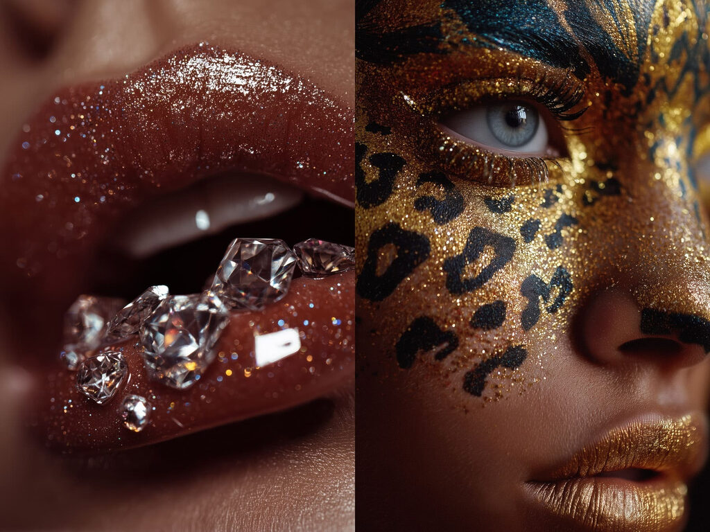 Beleza com brilho — design completo
