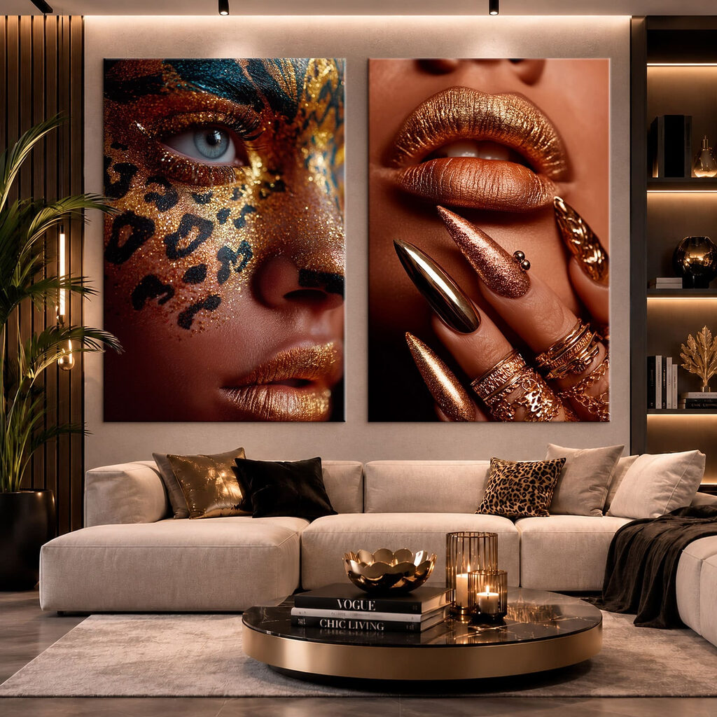 Detalhes glamorosos — interior 1
