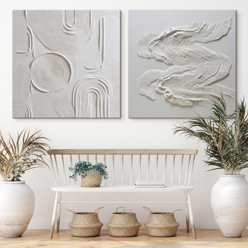 Sulcos e traços brancos — interior 2