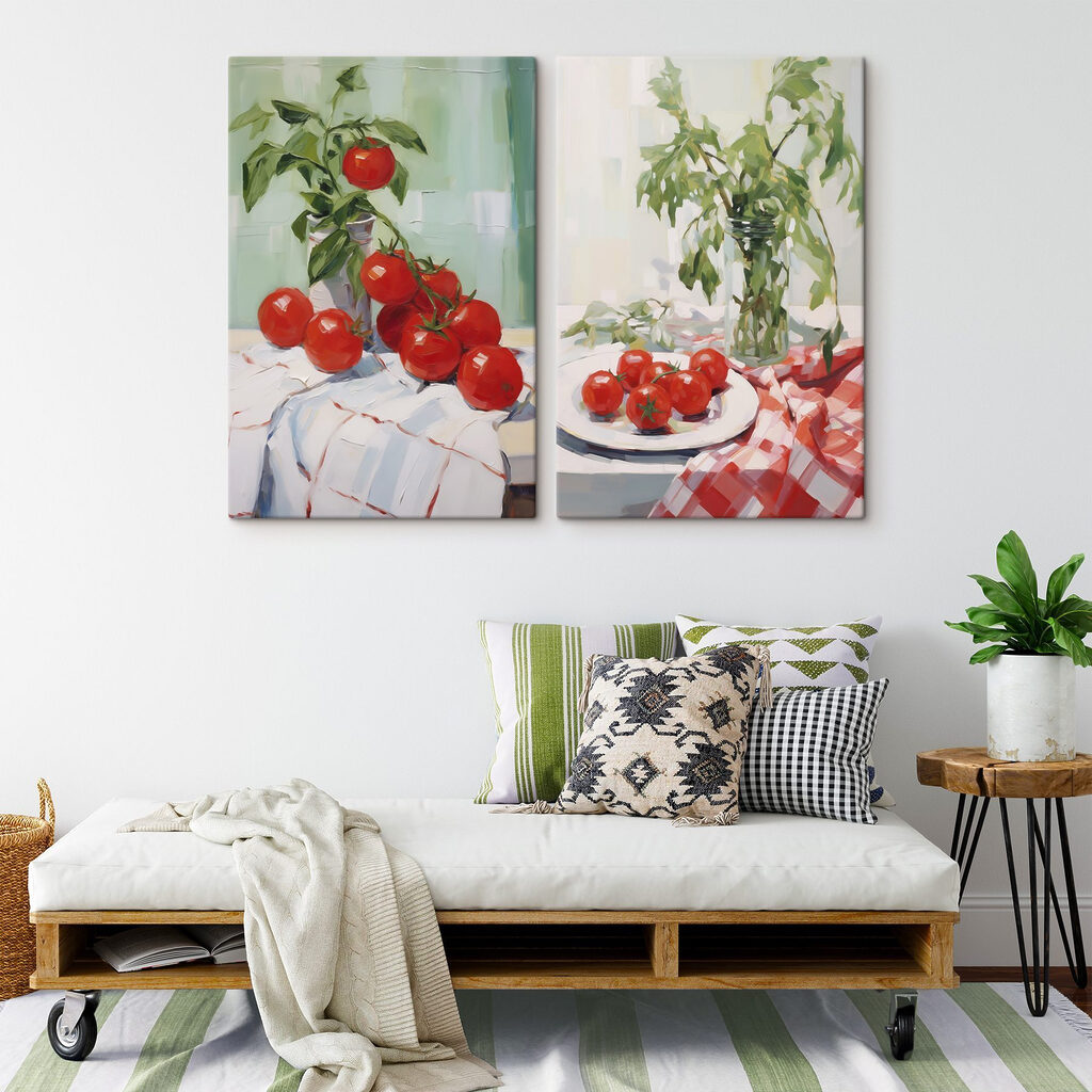 Tomates na janela — interior 2