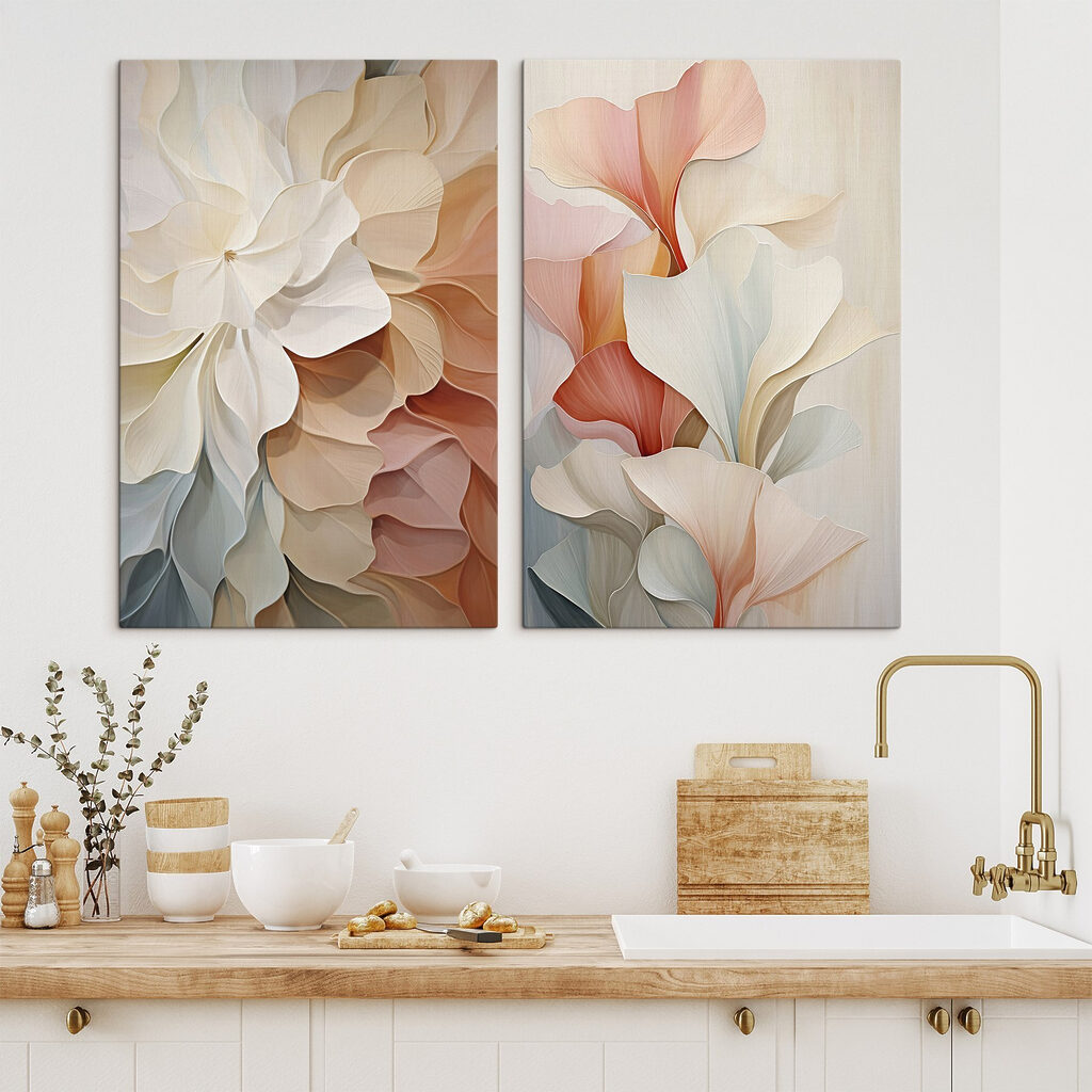 Pétalas em movimento suave — interior 2