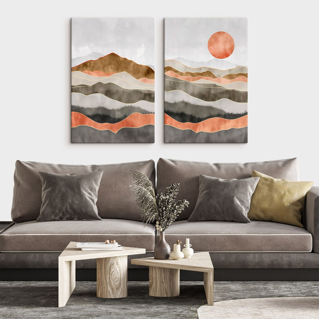 Sol sobre colinas — interior 2