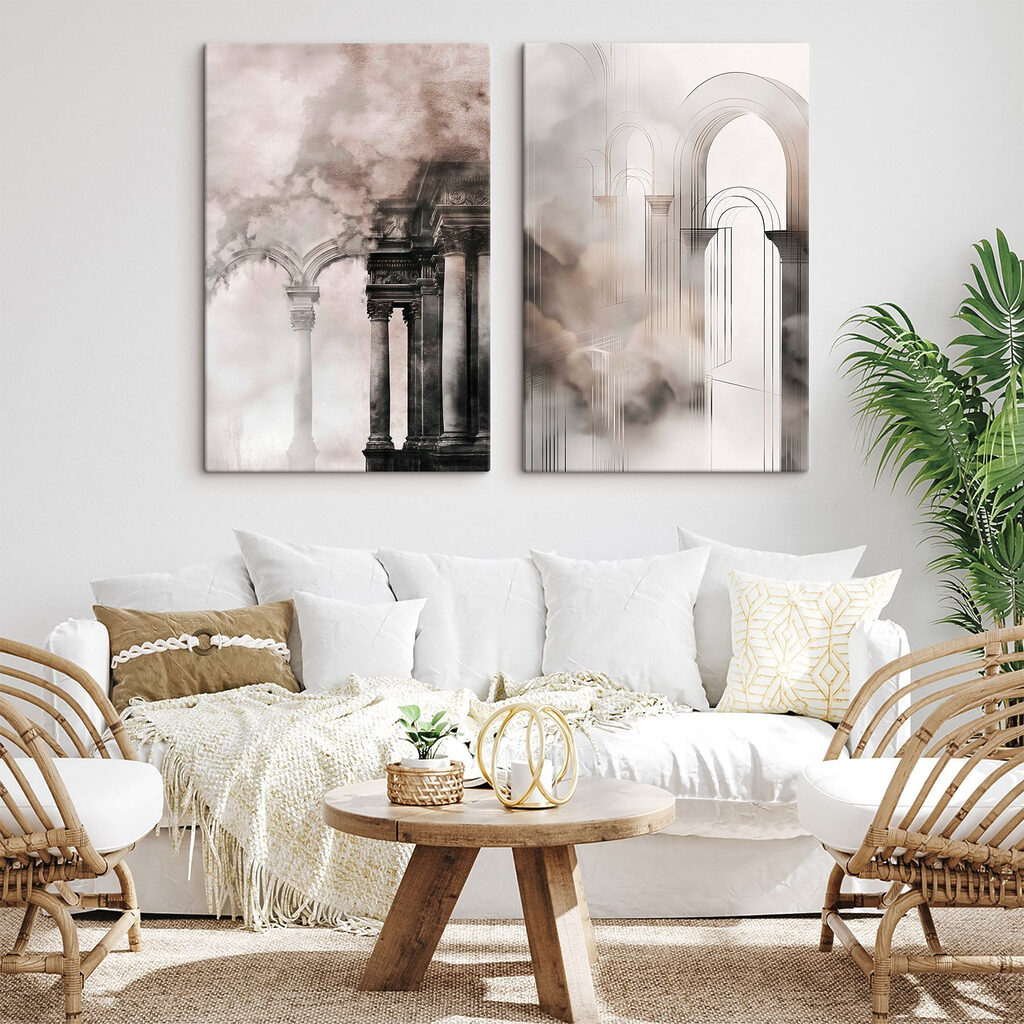 Arcos entre nuvens — interior 2