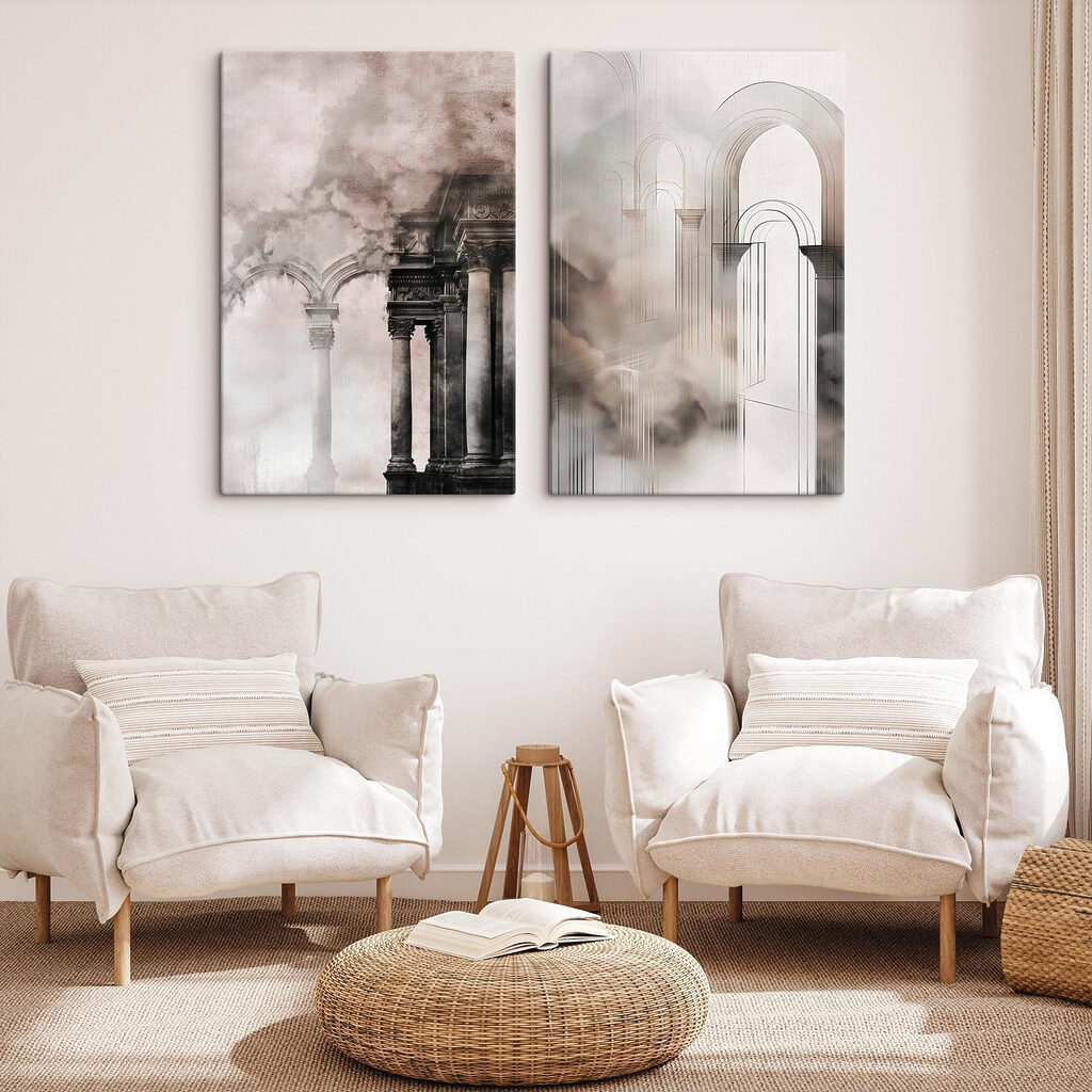 Arcos entre nuvens — interior 1