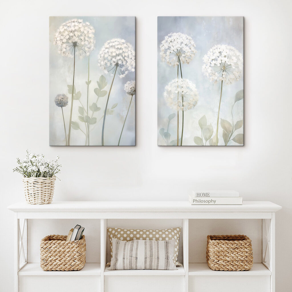 Flores redondas em haste — interior 2