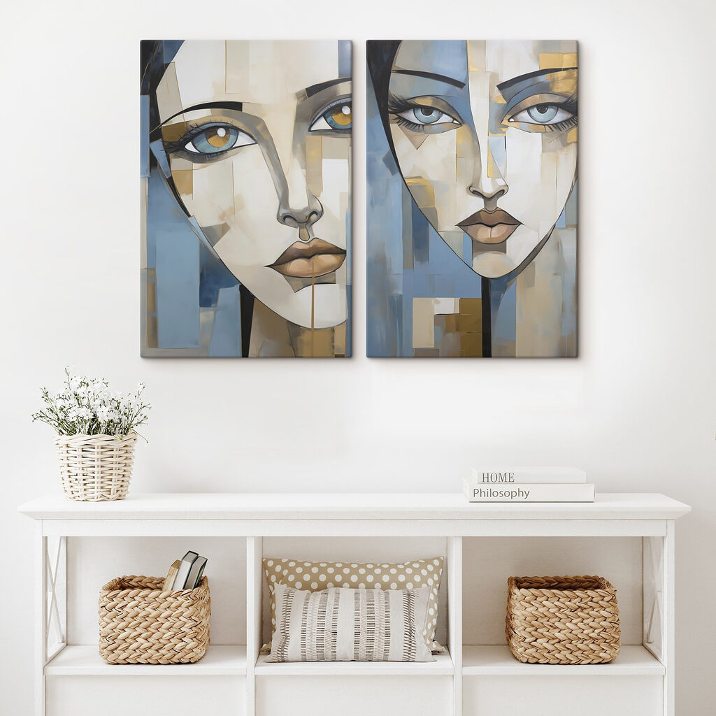 Olhos azuis entre planos — interior 2