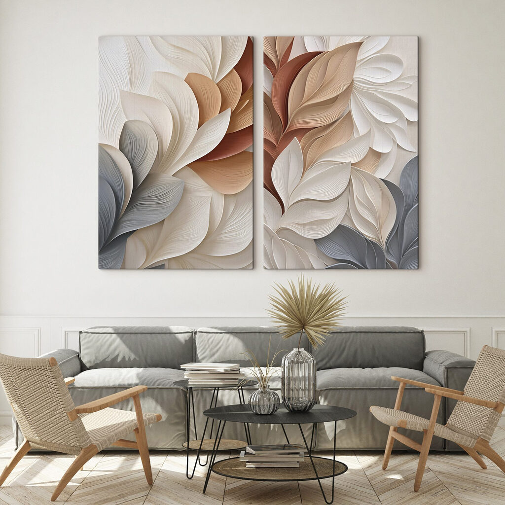 Folhas que se abrem — interior 1