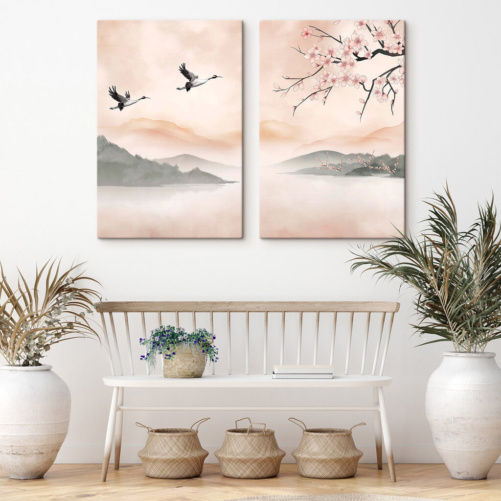 Grous sobre o lago — interior 2