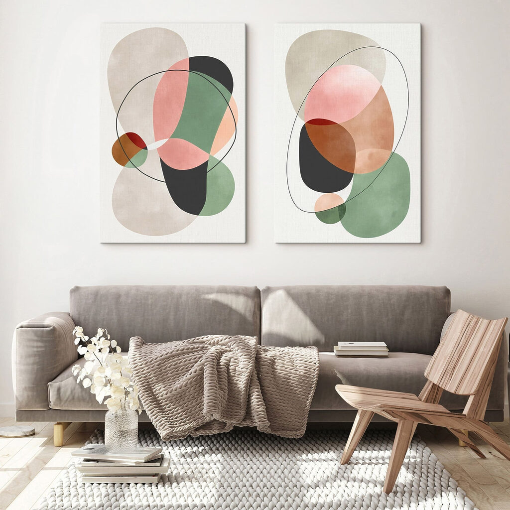 Formas redondas e linhas — interior 2