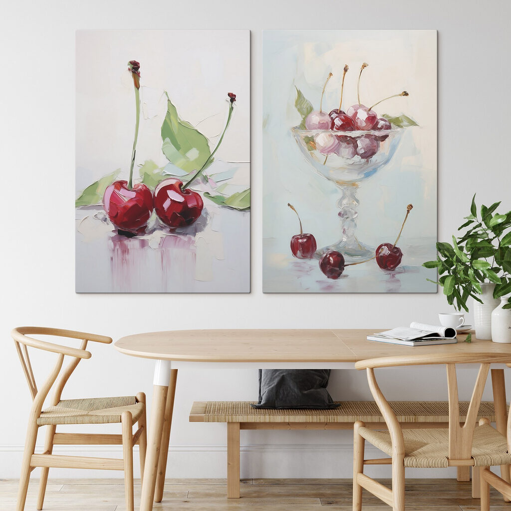 Natureza-morta com cerejas — interior 2