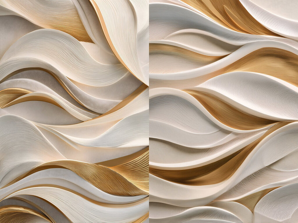Fluidez em tons suaves — design completo