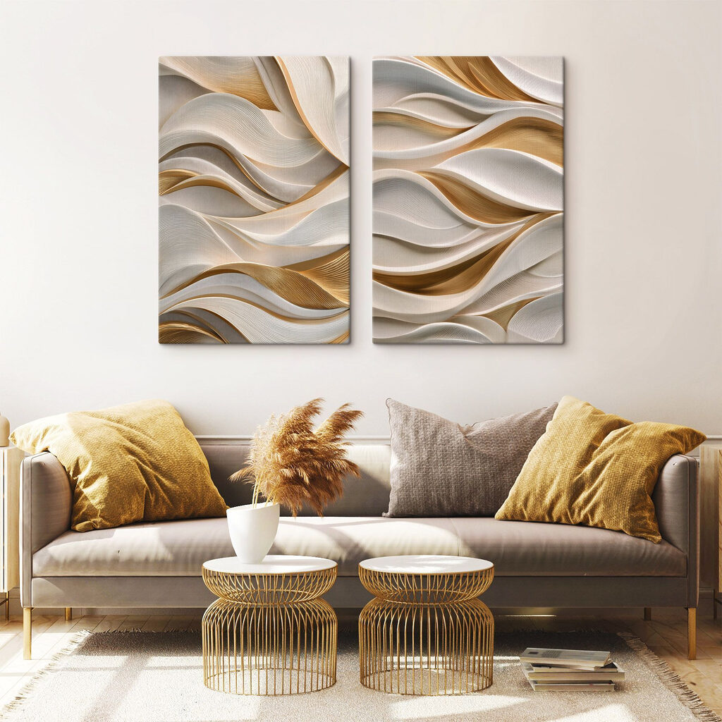 Fluidez em tons suaves — interior 2