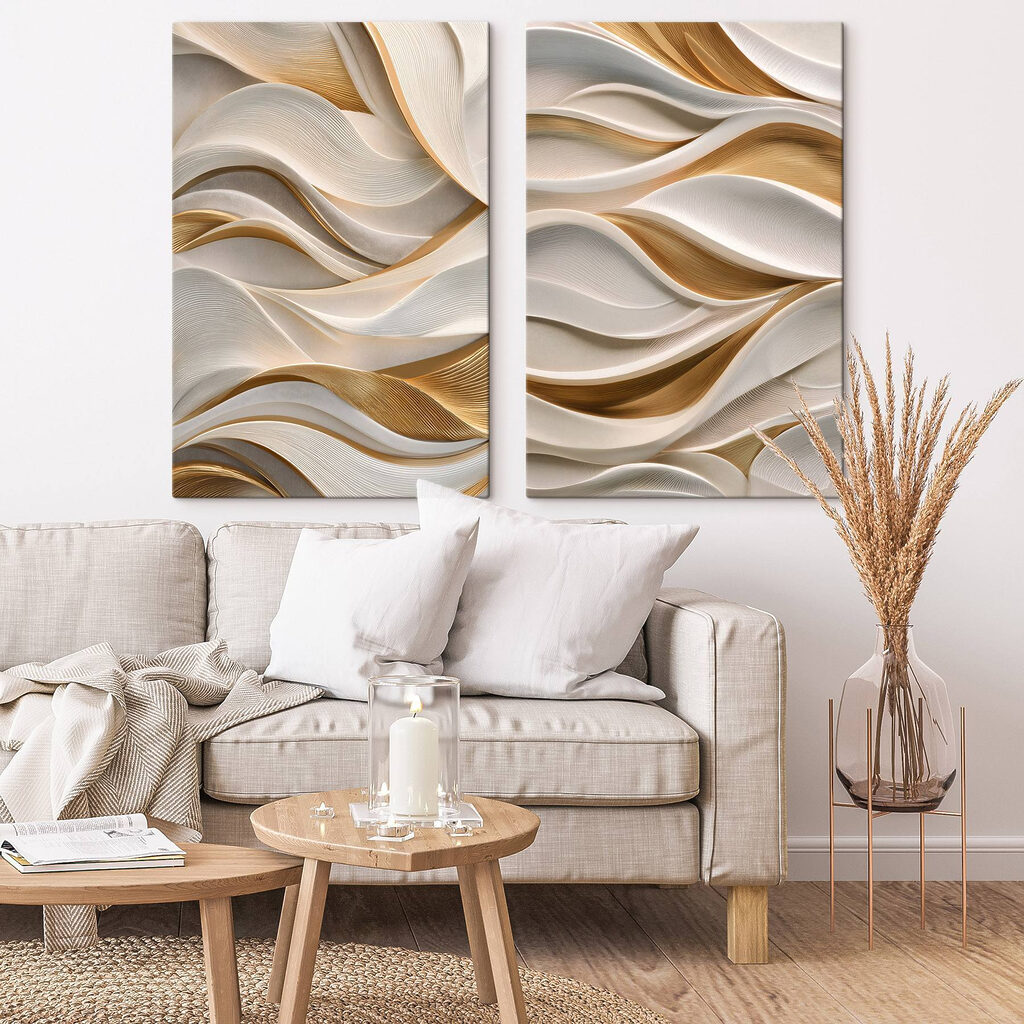 Fluidez em tons suaves — interior 1