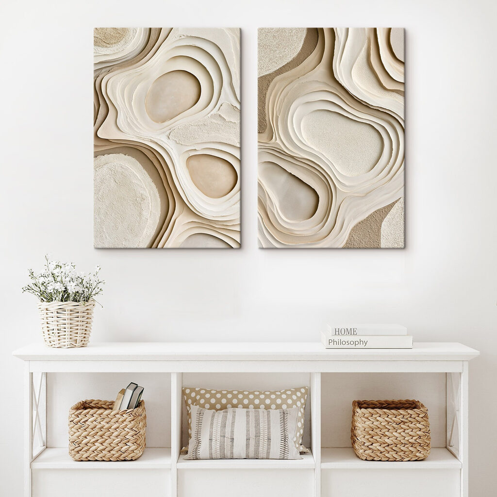 Formas orgânicas fluidas — interior 1