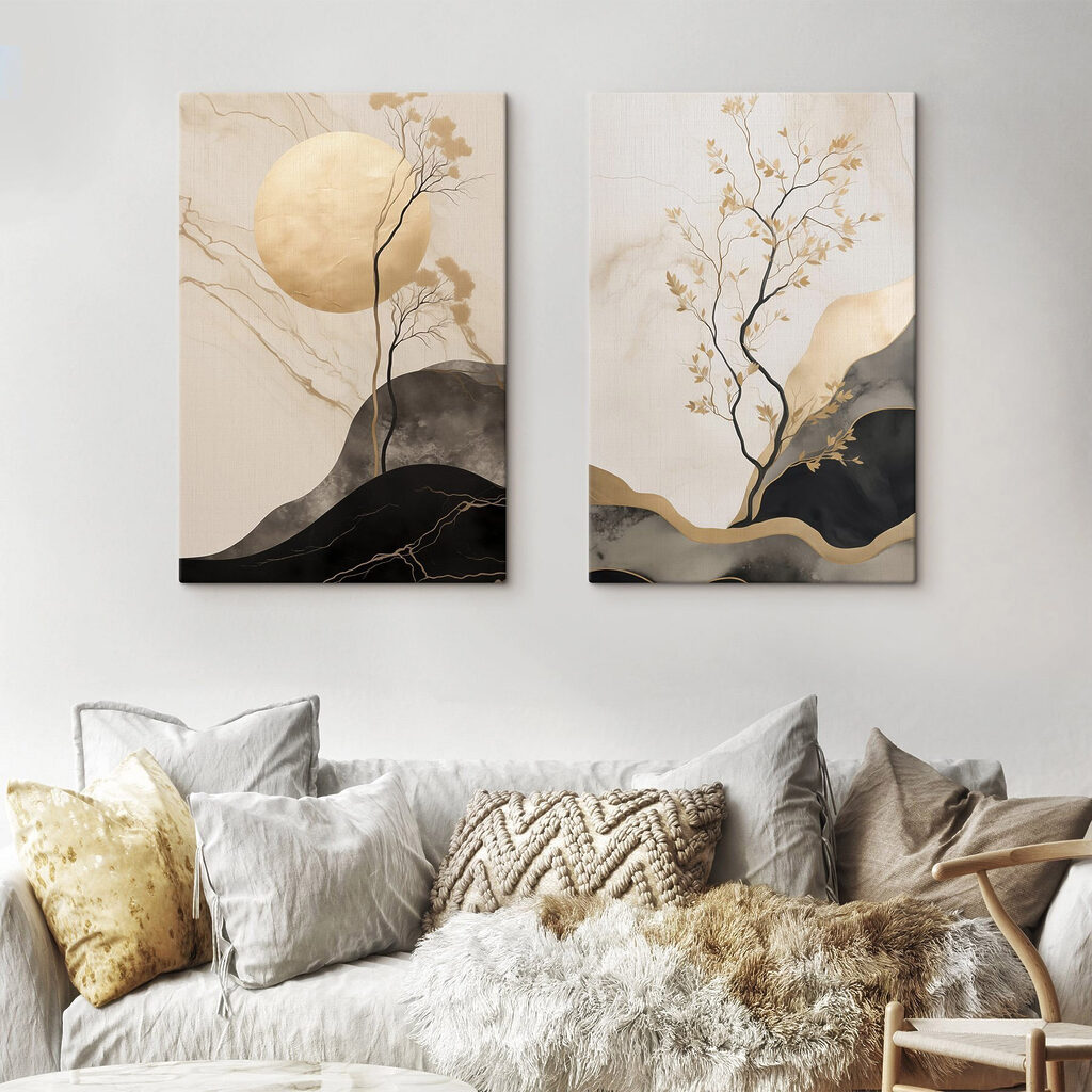 Lua sobre ramos finos — interior 2