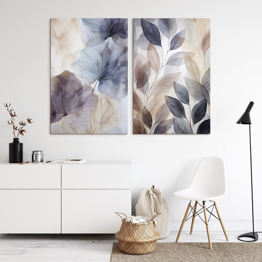 Folhas transparentes — interior 2