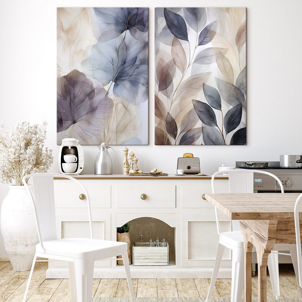 Folhas transparentes — interior 1
