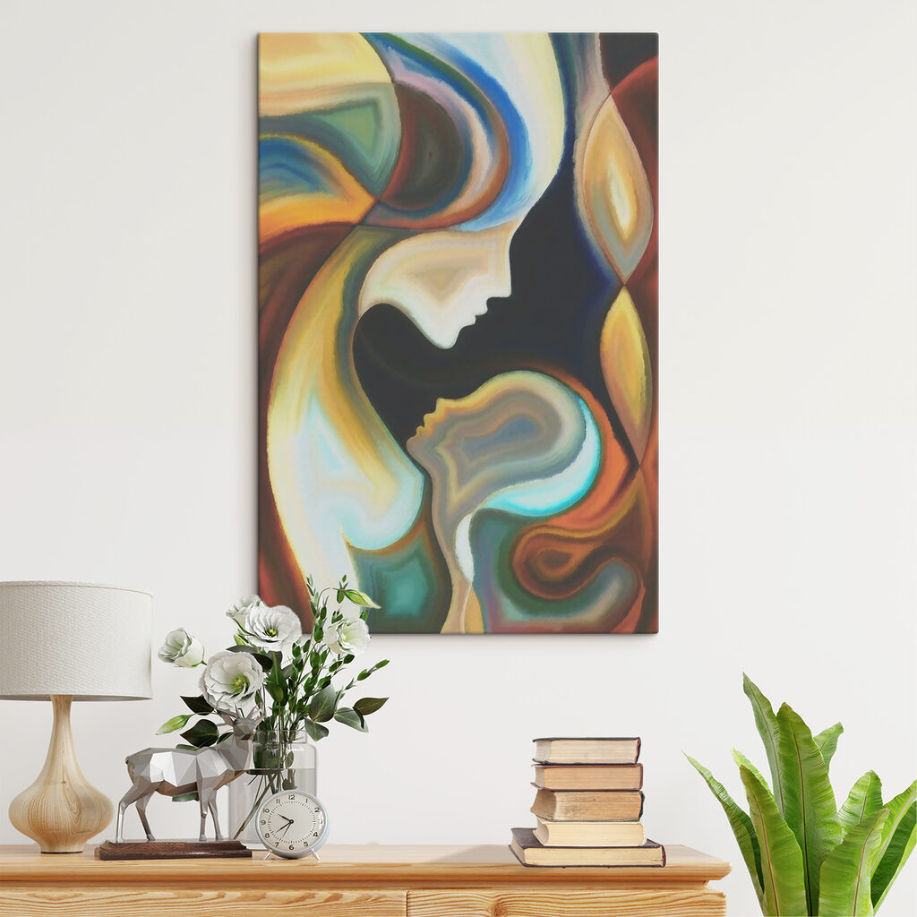 Rostos que se fundem — interior 6