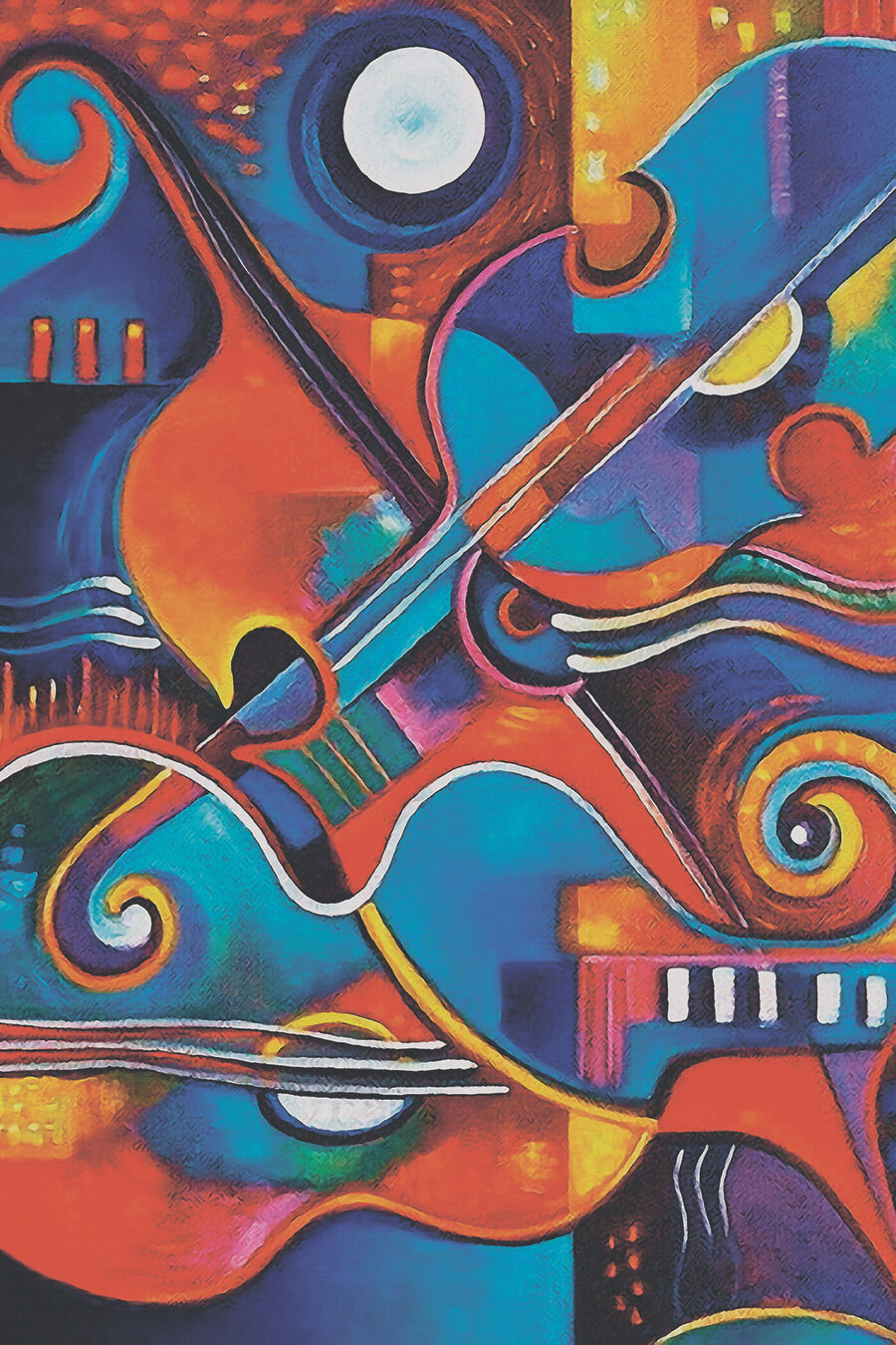 Música em cor — design completo