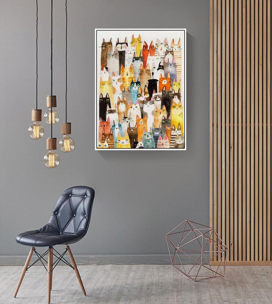 Um mundo de gatos — interior 3