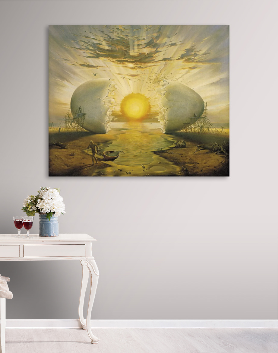 Sol entre cascas — interior 5