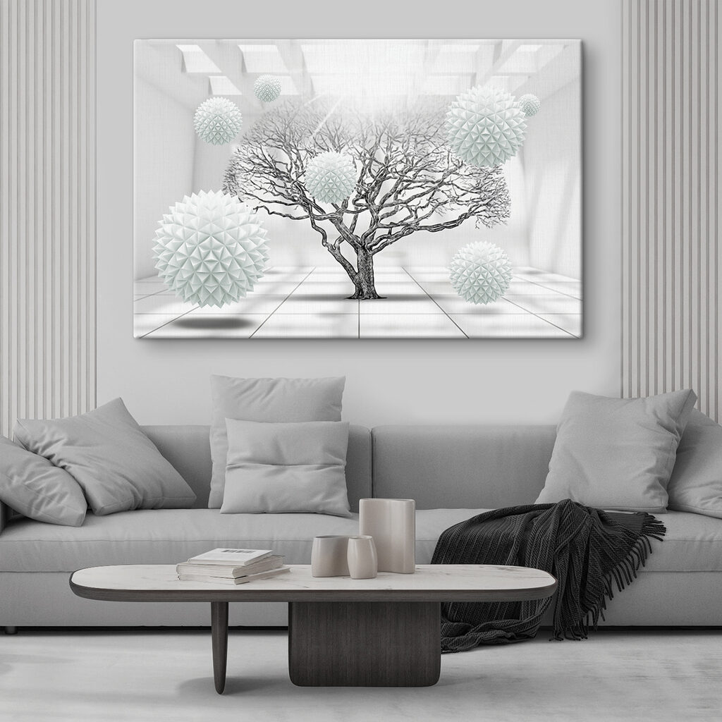 Árvore entre esferas — interior 2