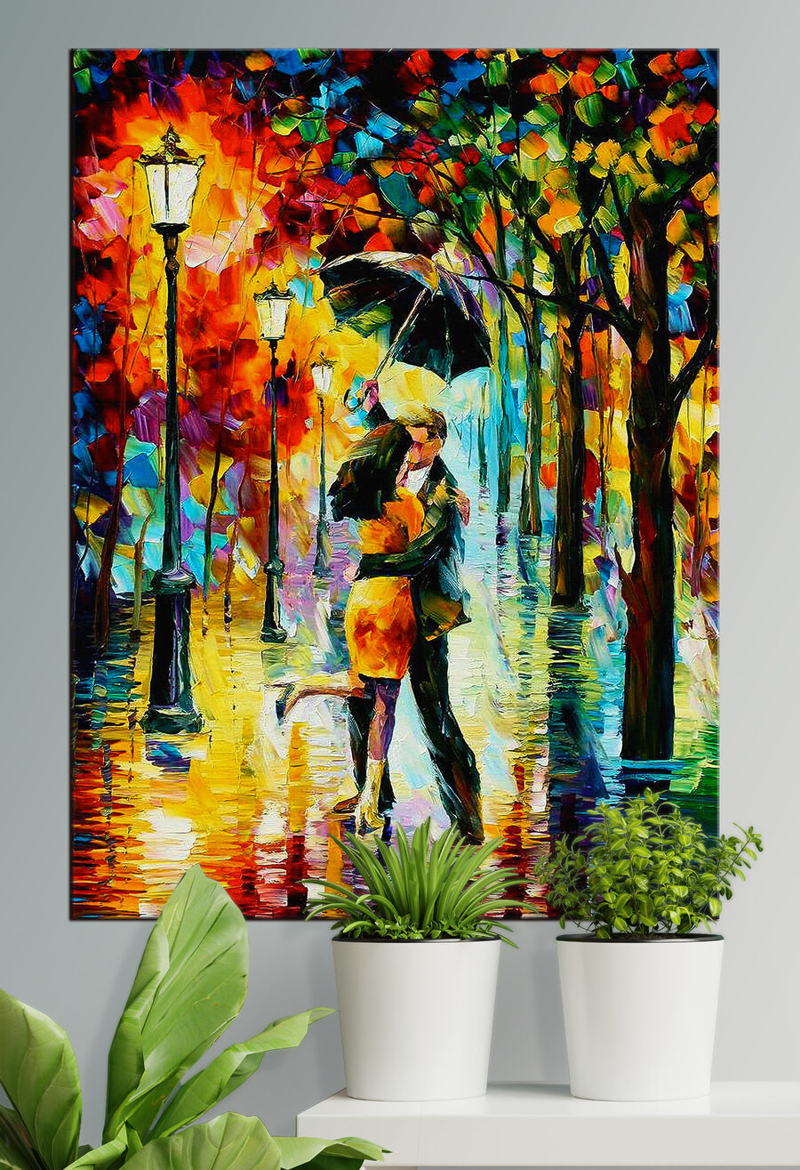 Passeio sob a chuva — interior 1