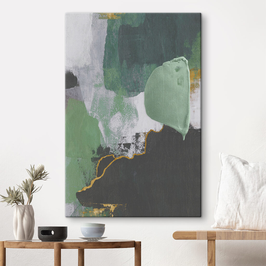Manchas verdes e douradas — interior 4