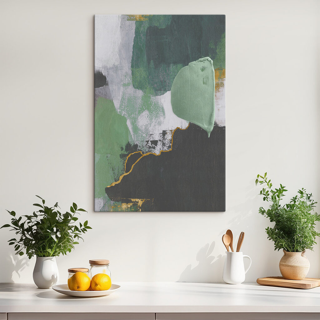 Manchas verdes e douradas — interior 5