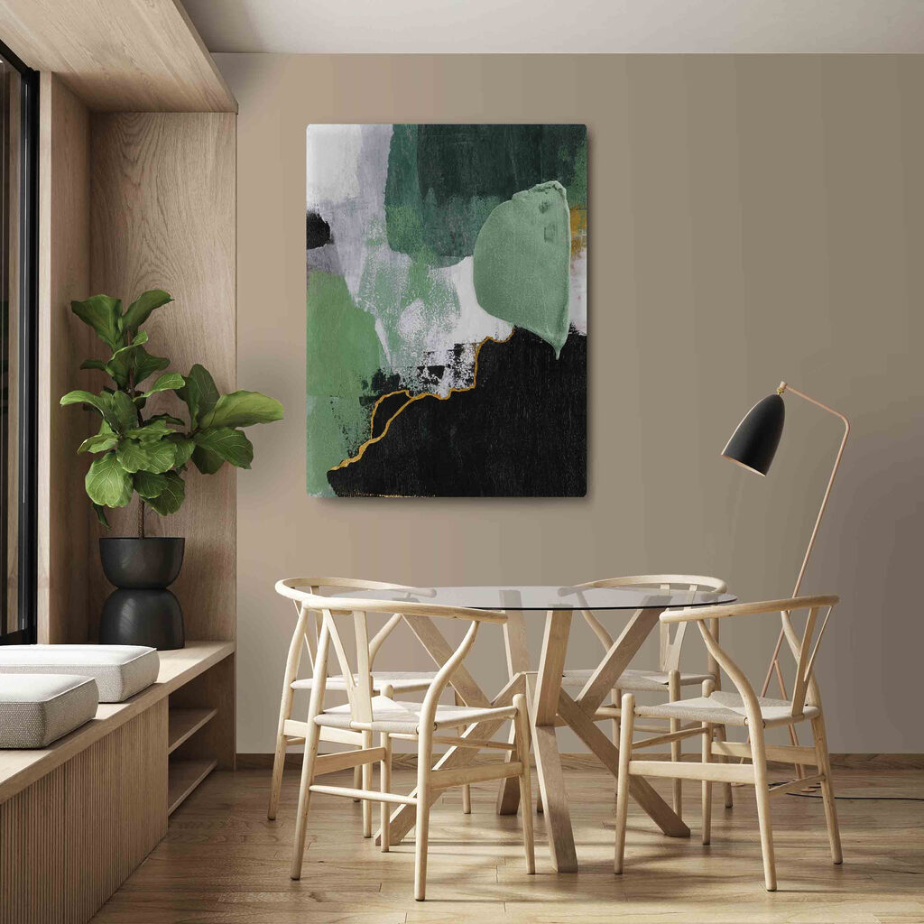 Manchas verdes e douradas — interior 3
