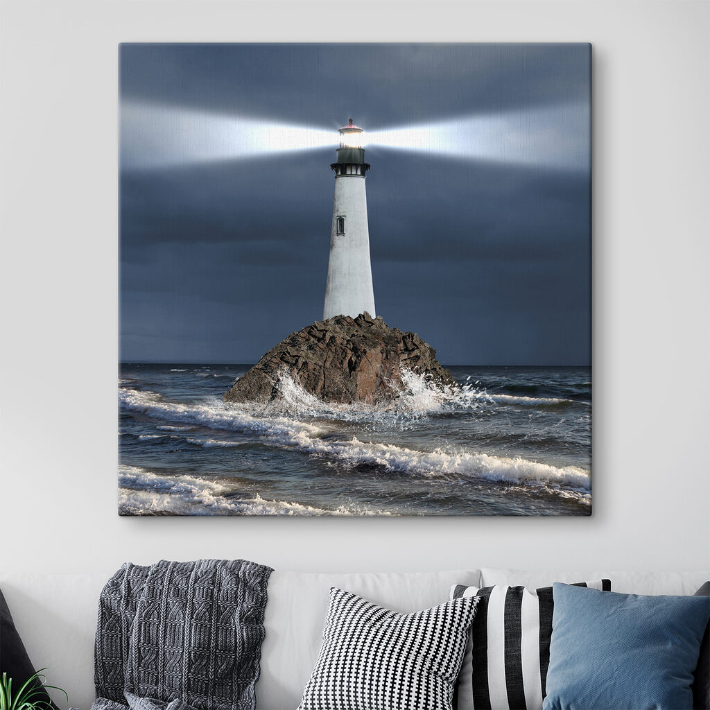 Farol na tempestade — interior 1