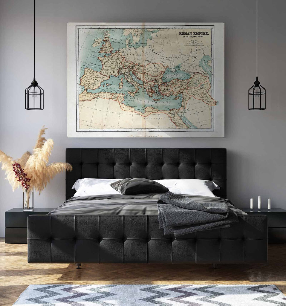 Mapa do Império Romano — interior 1