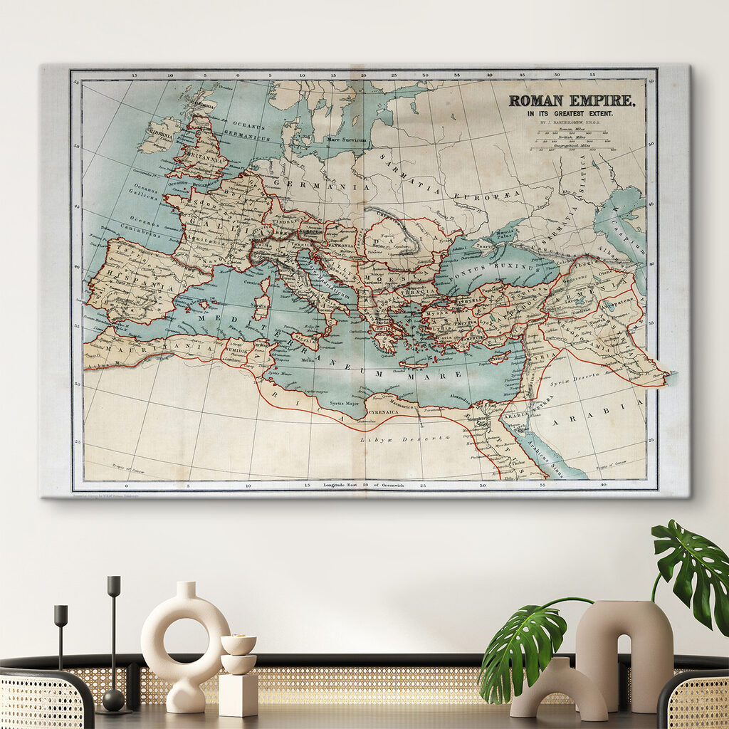 Mapa do Império Romano — interior 5