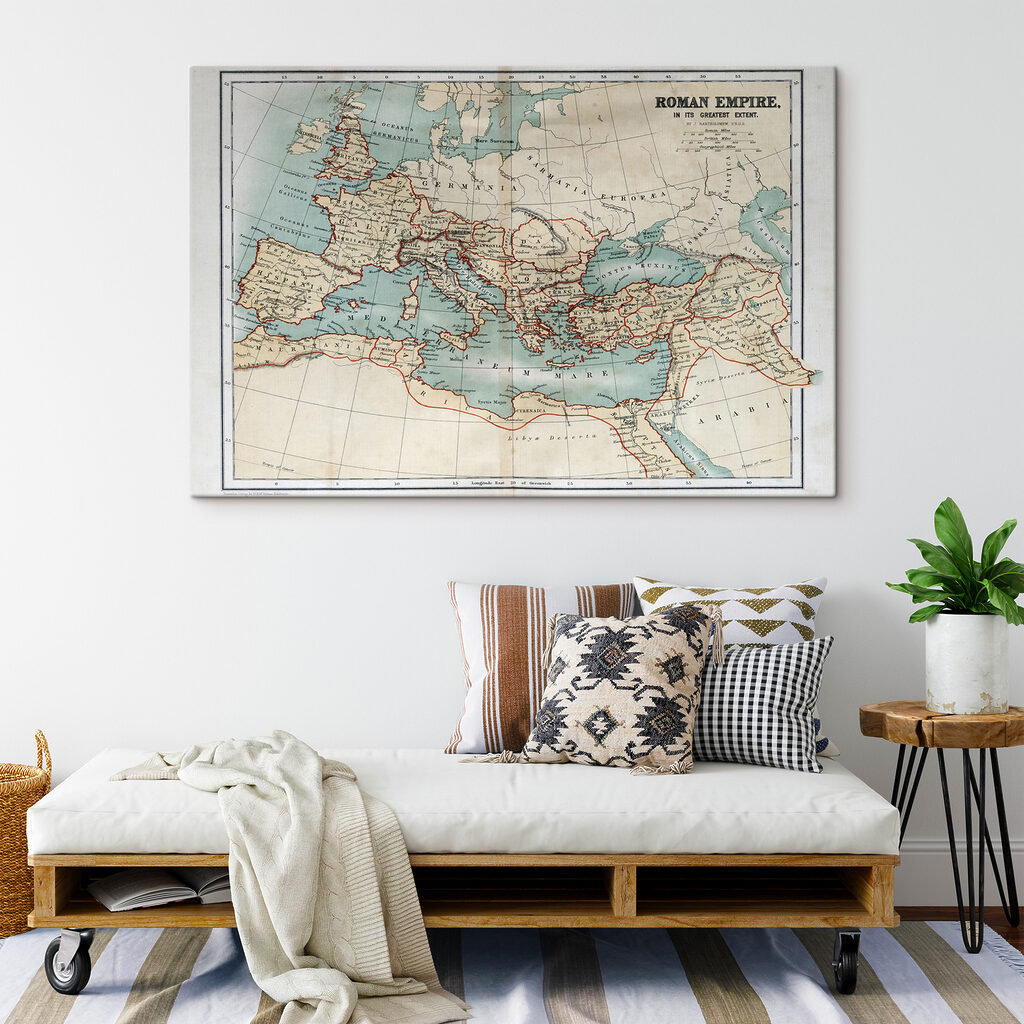 Mapa do Império Romano — interior 4