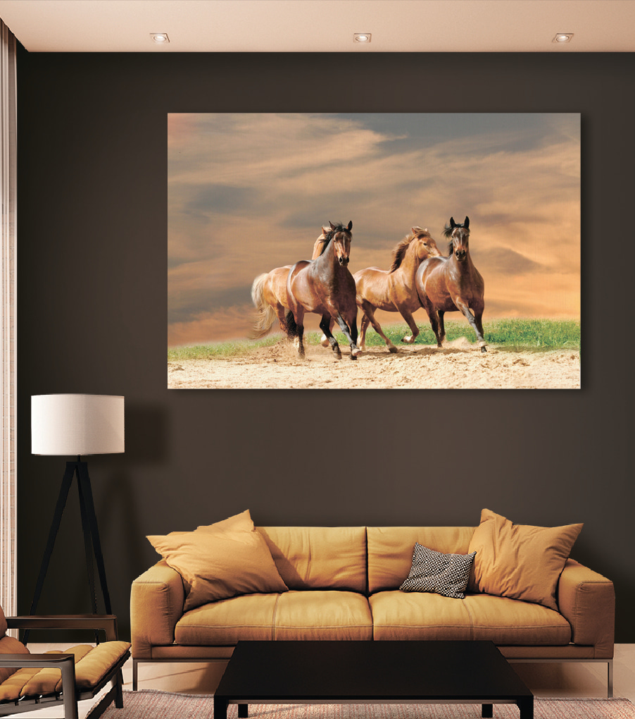 Cavalos ao vento — interior 2