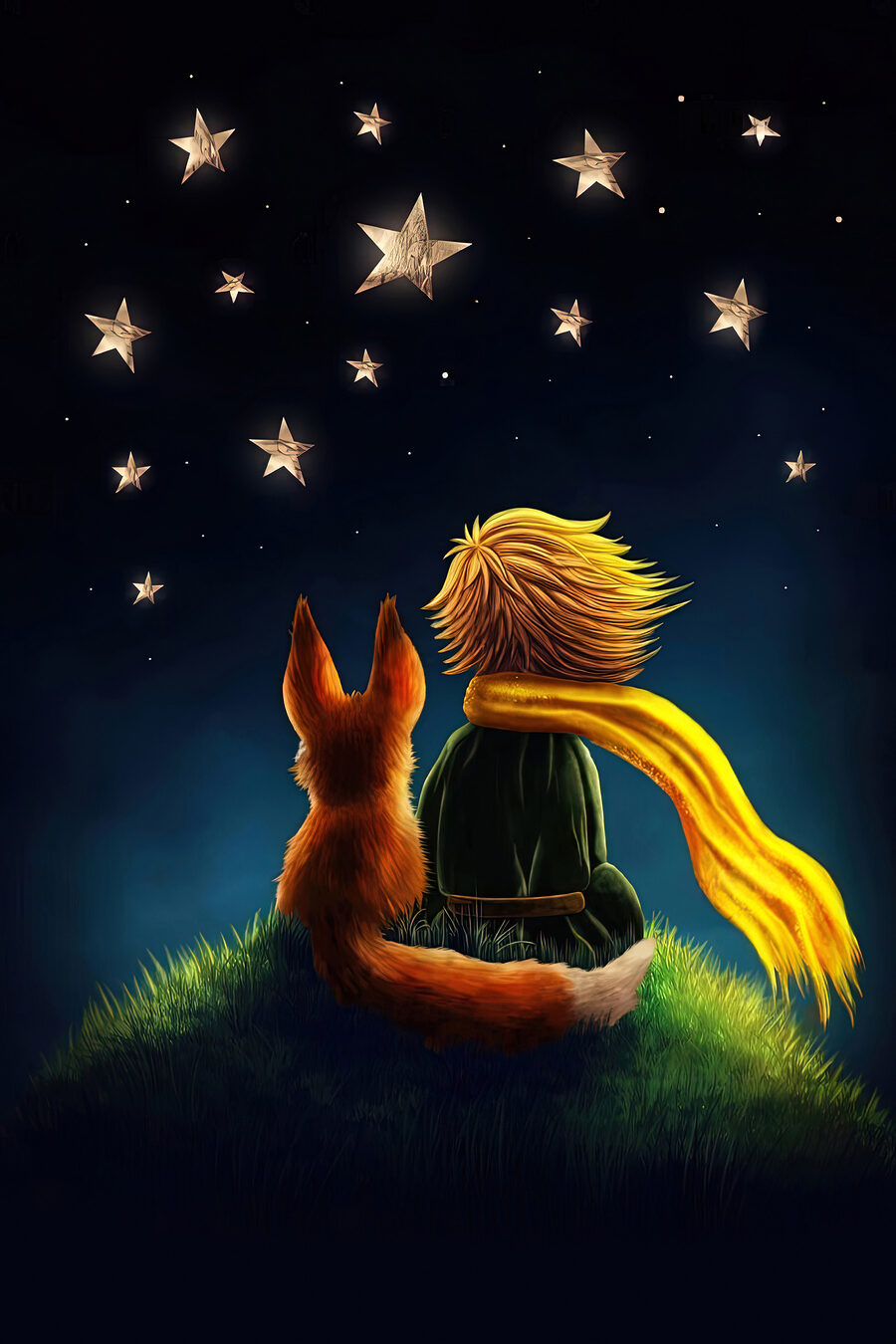Juntos sob as estrelas — design completo
