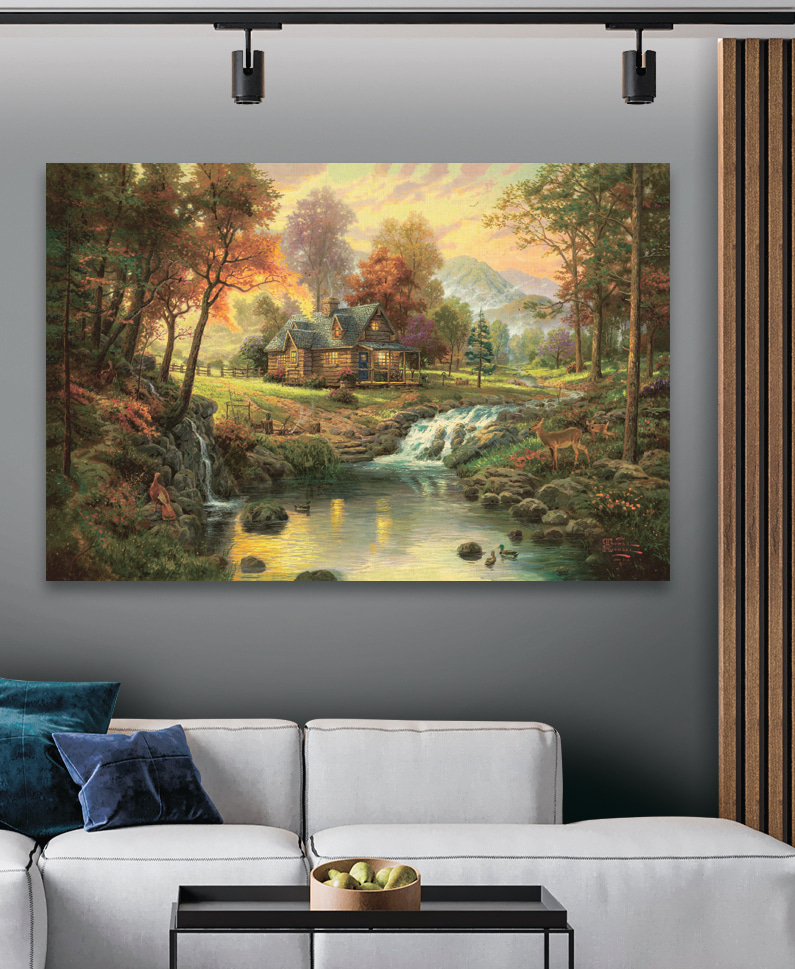 Casinha junto ao ribeiro — interior 2